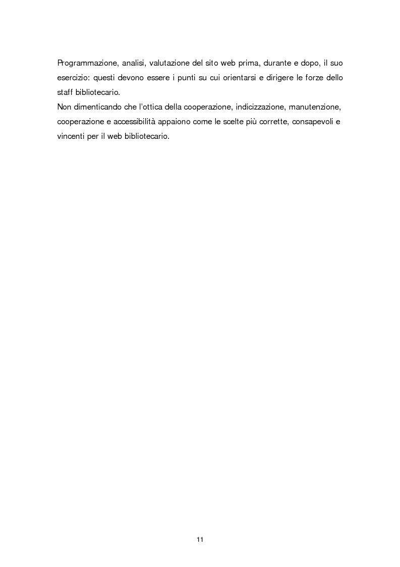 Anteprima della tesi: Il sito web della biblioteca pubblica, Pagina 5