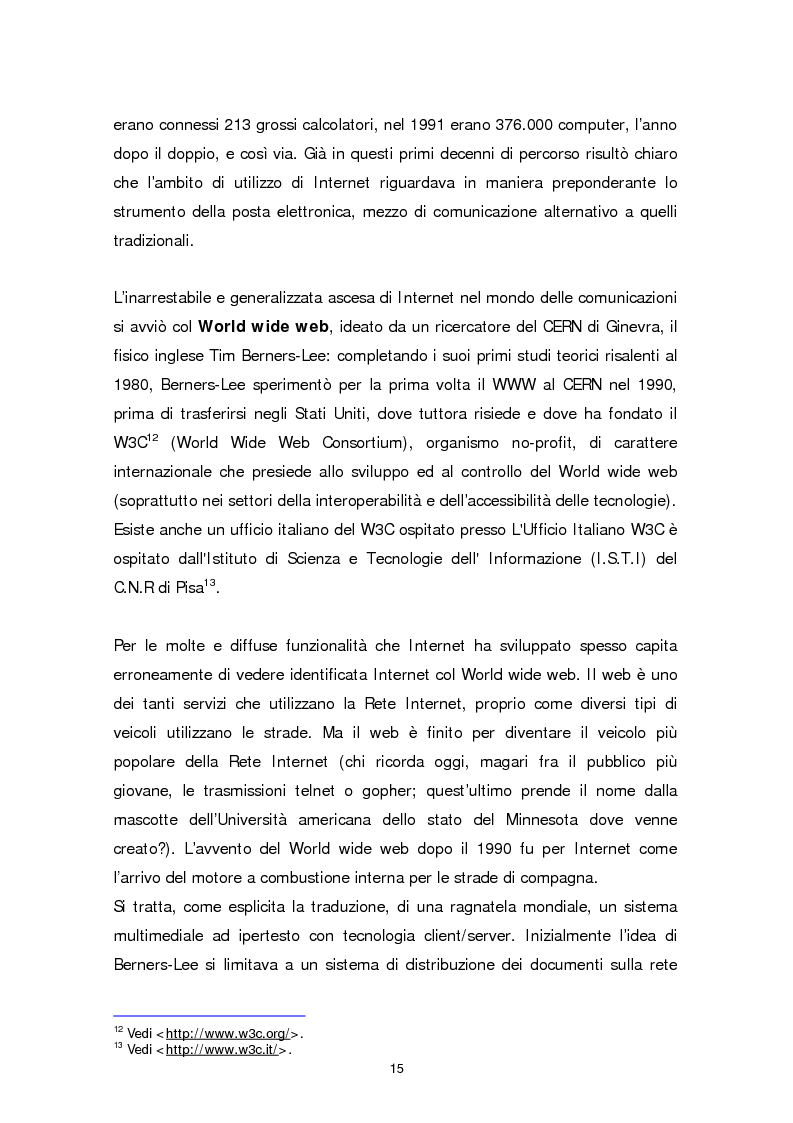 Anteprima della tesi: Il sito web della biblioteca pubblica, Pagina 9