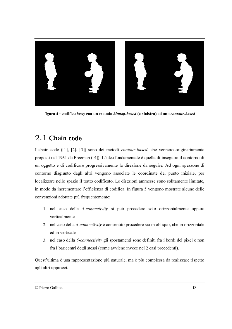Anteprima della tesi: Tecniche di compressione di immagini di contorni nel dominio wavelet, Pagina 7