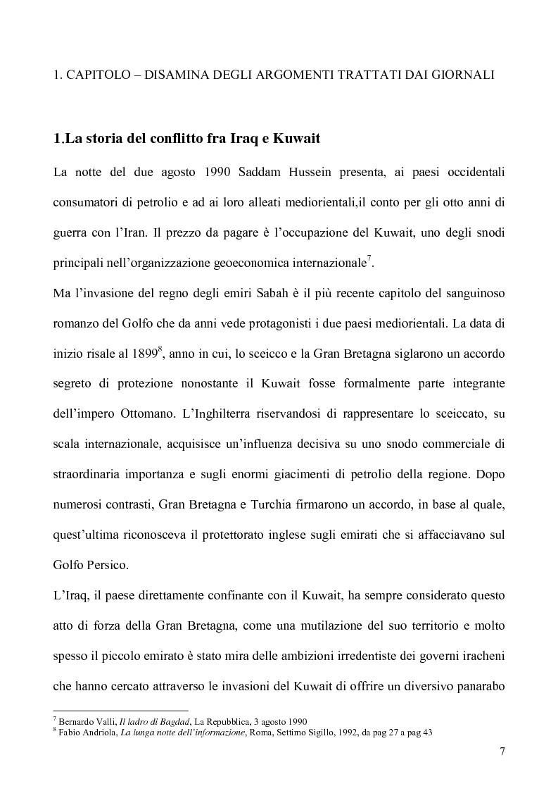 Anteprima della tesi: Un caso di uso pubblico della storia: l'applicazione del paradigma antifascista alla guerra del Golfo del 1991, Pagina 7