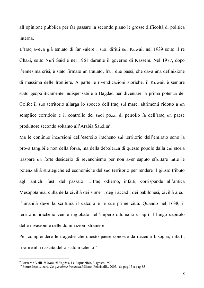 Anteprima della tesi: Un caso di uso pubblico della storia: l'applicazione del paradigma antifascista alla guerra del Golfo del 1991, Pagina 8