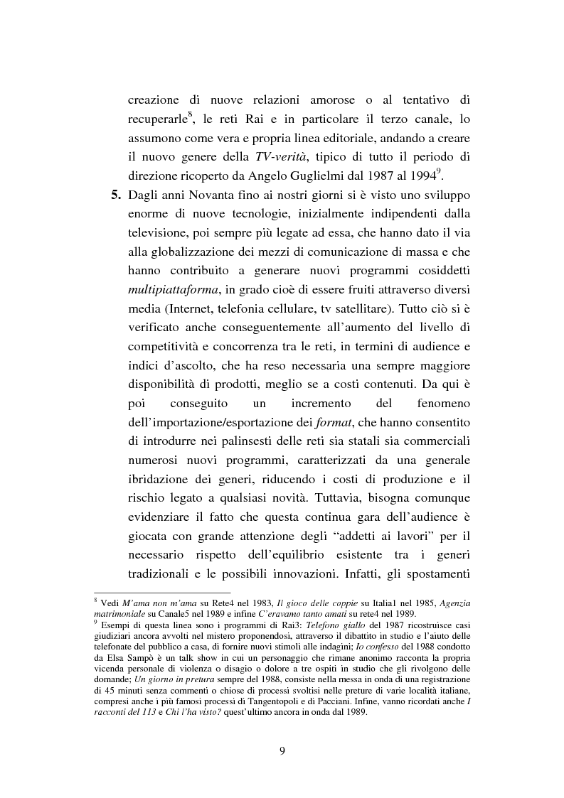 Anteprima della tesi: Changing Rooms. Dal format inglese alla ri- produzione italiana, Pagina 9