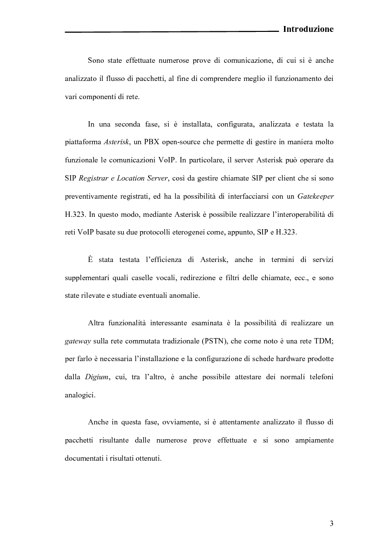 Anteprima della tesi: Analisi e sperimentazione di una piattaforma open-source ibrida VoIP e TDM, Pagina 2