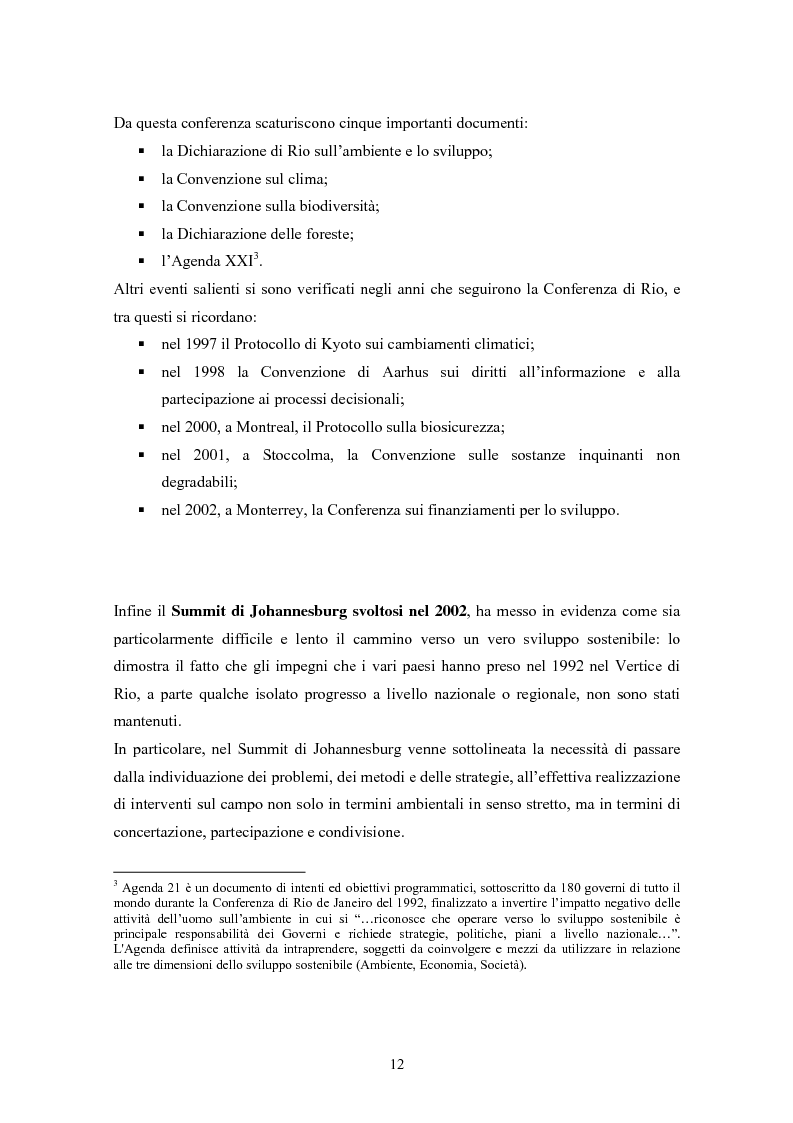 Anteprima della tesi: Rating ambientale di credito. Nuovi strumenti per misurare il rischio ambientale d'impresa nelle istruttorie di fido alla luce del Nuovo accordo di Basilea, Pagina 10
