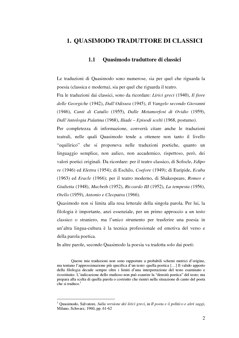 Anteprima della tesi: Quasimodo traduttore di Neruda, Pagina 2