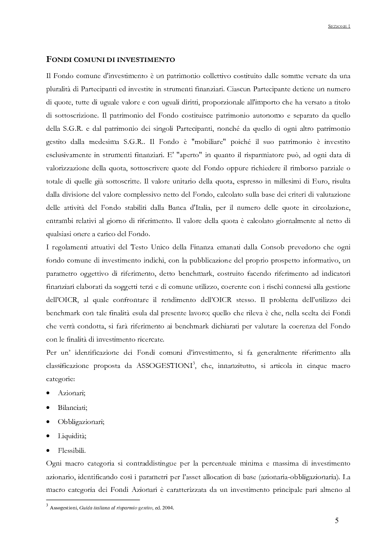 Anteprima della tesi: Strumenti di investimento nel mercato azionario europeo: un confronto tra Fondi di investimento ed ETF, Pagina 3