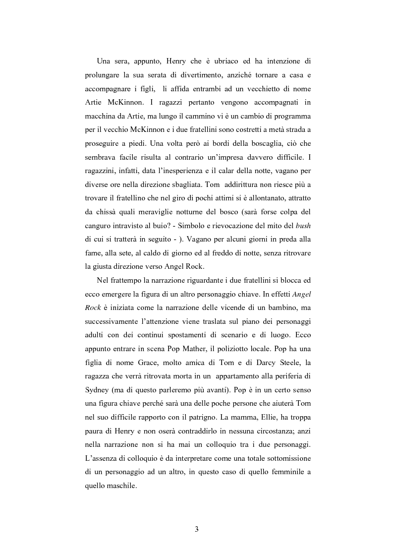 Anteprima della tesi: ''Angel Rock'' di Darren Williams. Traduzione e Analisi Stilistica., Pagina 3