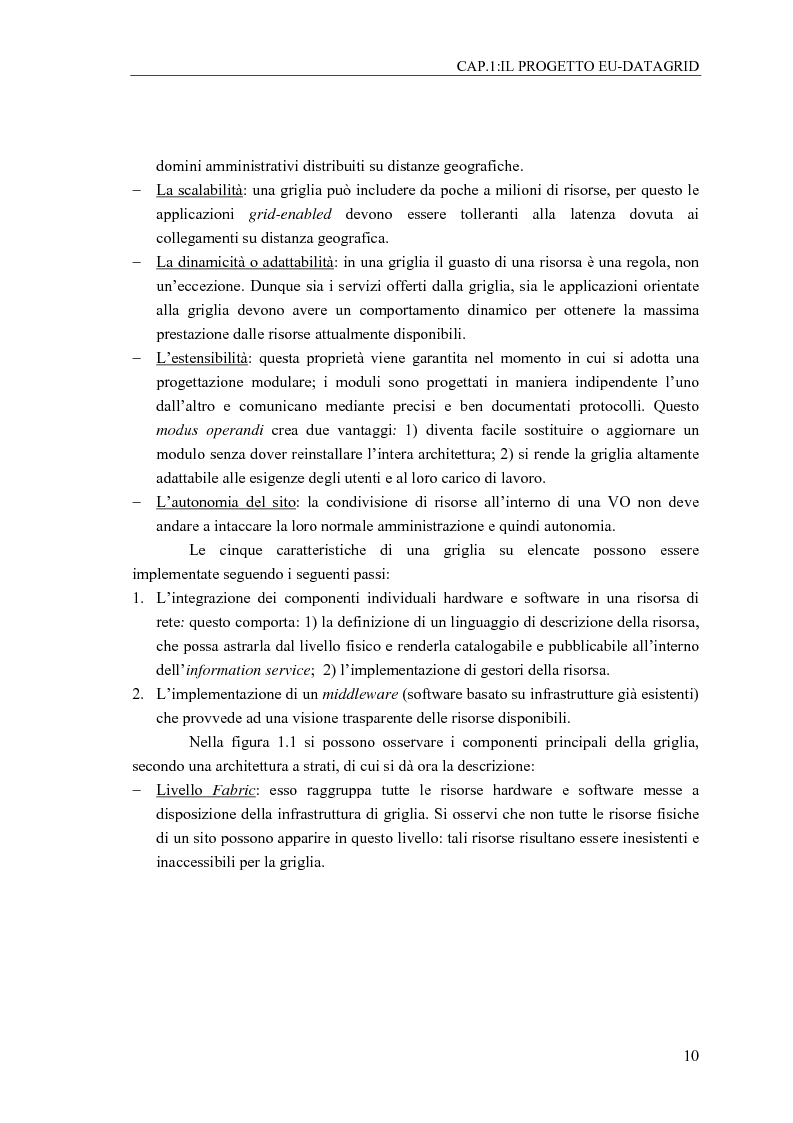 Anteprima della tesi: Determinazione mediante Reti Neurali del profilo dell’Utente di una computing grid, Pagina 5