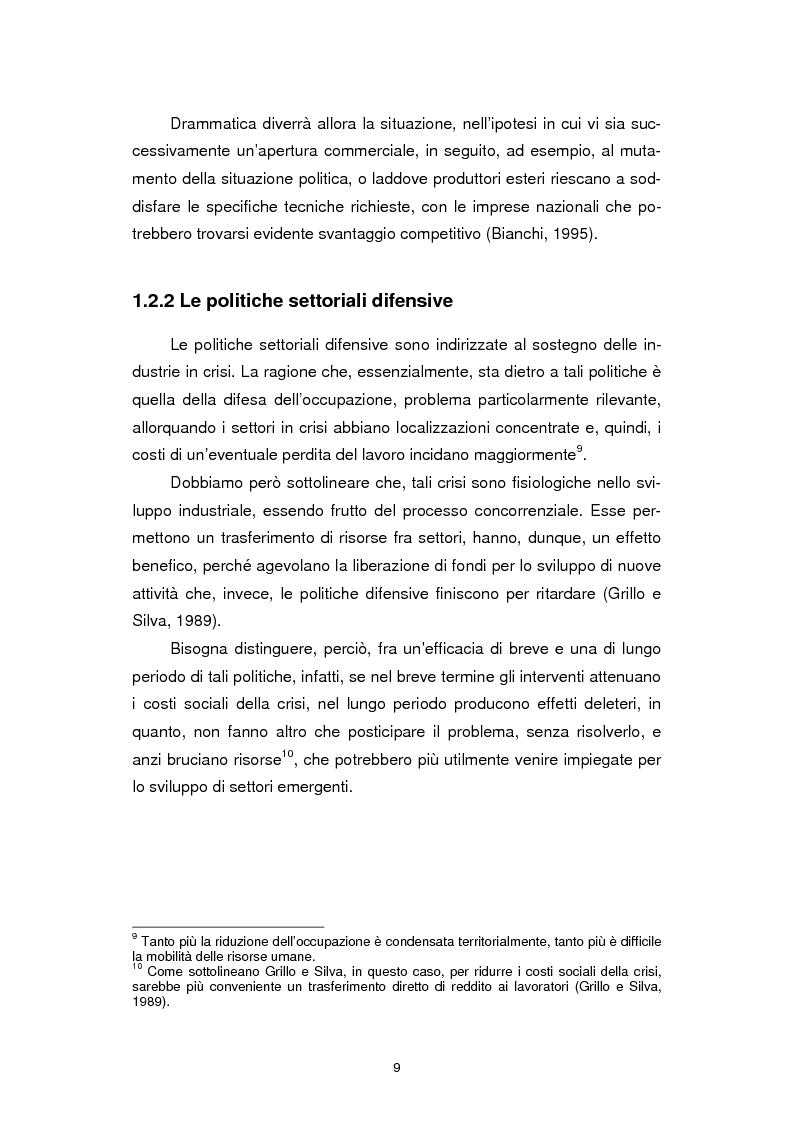 Anteprima della tesi: La politica strutturale nel Mezzogiorno: un'analisi critica, Pagina 17