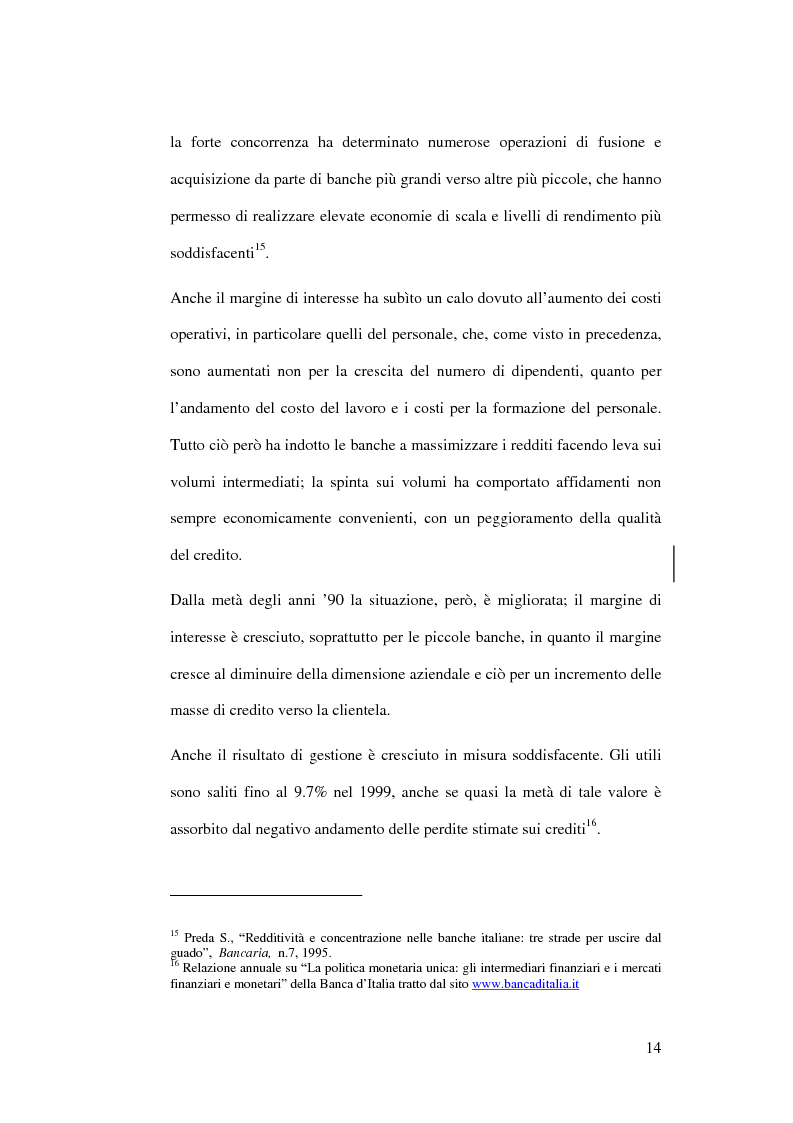 Anteprima della tesi: L'impatto di Internet sul sistema competitivo bancario: nuovi servizi e nuove opportunità, Pagina 14