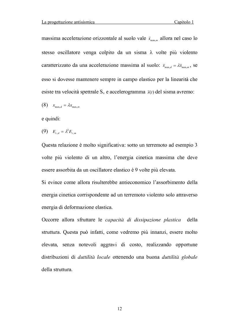 Anteprima della tesi: La 'gerarchia delle resistenze' nella progettazione antisismica, Pagina 12