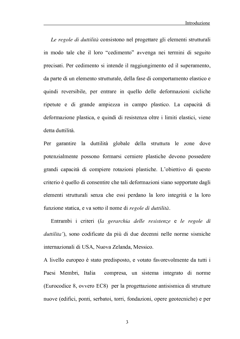 Anteprima della tesi: La 'gerarchia delle resistenze' nella progettazione antisismica, Pagina 3