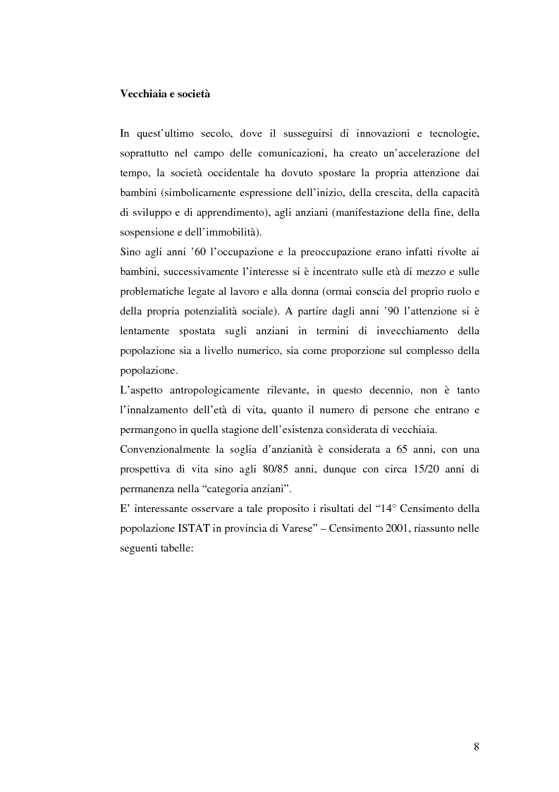 Anteprima della tesi: Identità e narrazione nell'anziano, Pagina 5