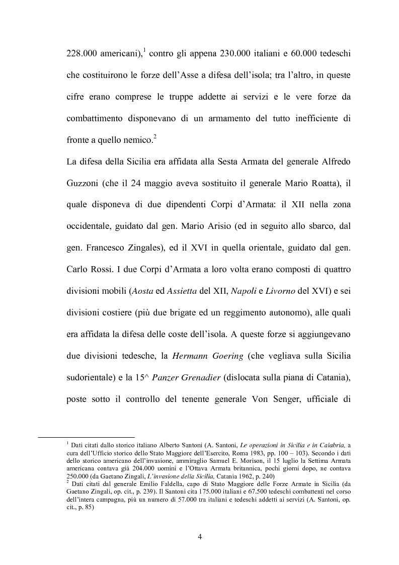 Anteprima della tesi: Gli americani a Licata. Dall'amministrazione militare alla ricostruzione democratica. 1943-1946, Pagina 4