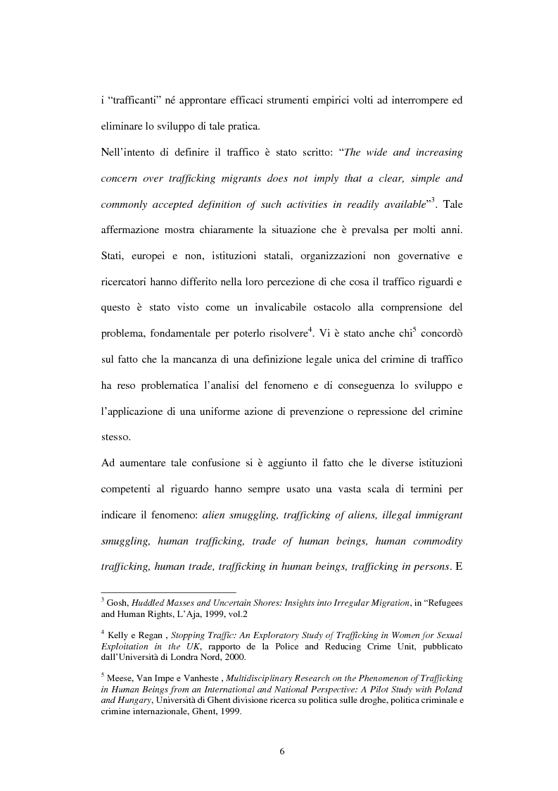 Anteprima della tesi: Il traffico degli esseri umani, Pagina 3
