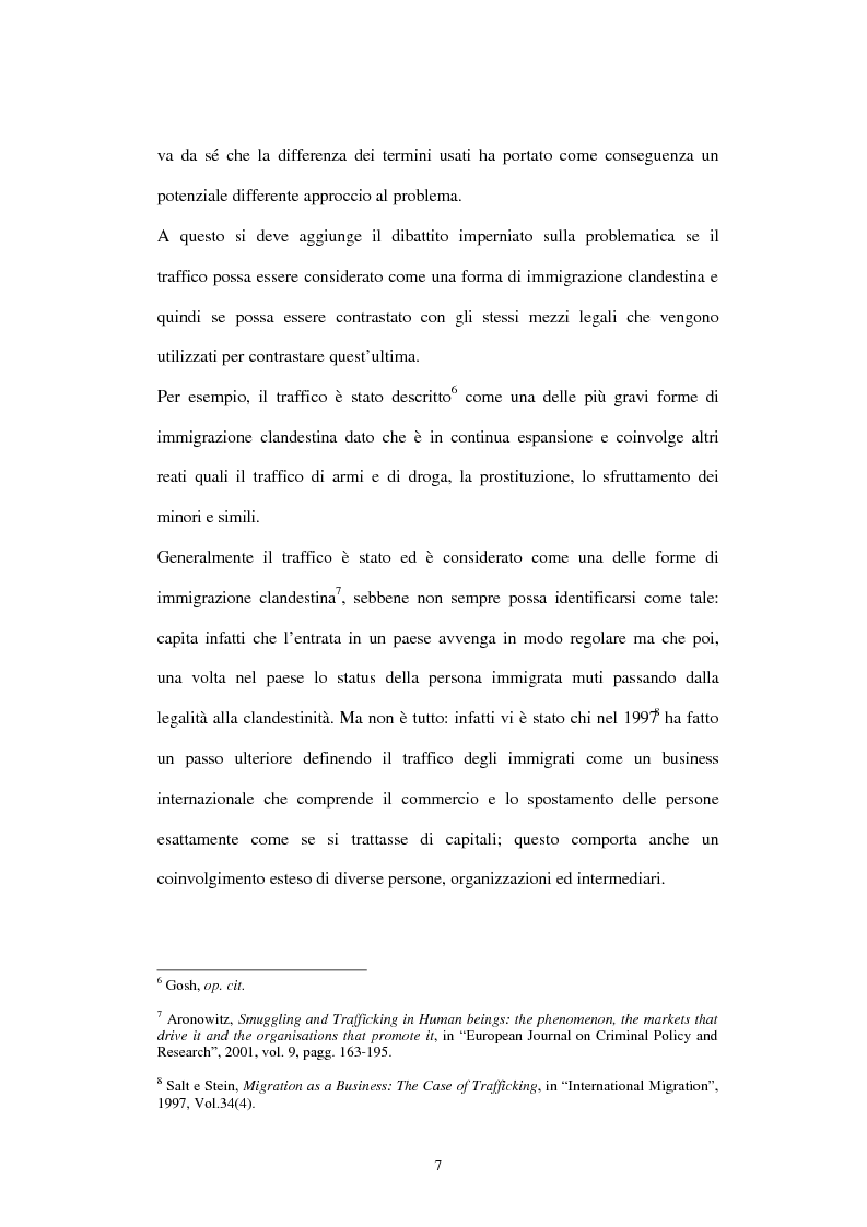 Anteprima della tesi: Il traffico degli esseri umani, Pagina 4