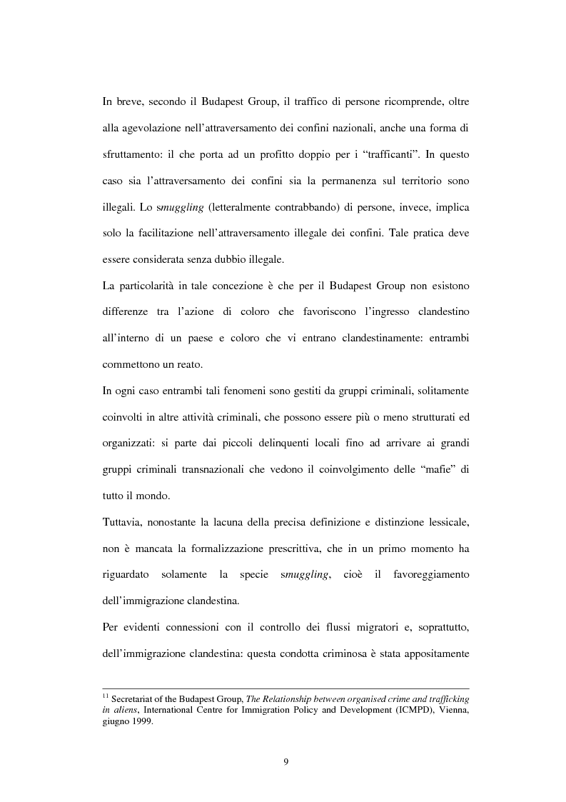 Anteprima della tesi: Il traffico degli esseri umani, Pagina 6