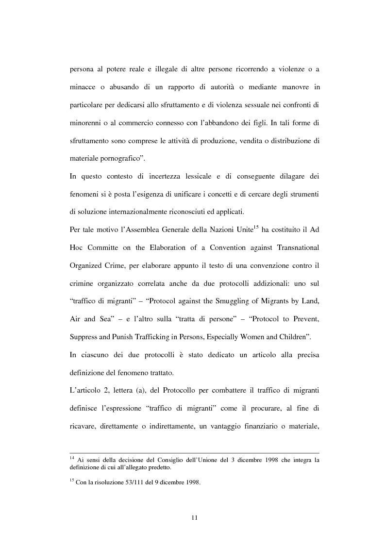 Anteprima della tesi: Il traffico degli esseri umani, Pagina 8