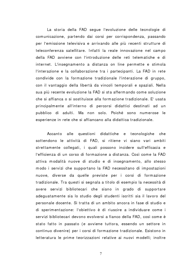 Anteprima della tesi: L'istruzione a distanza nella formazione infermieristica universitaria e continua: ipotesi applicative, Pagina 4
