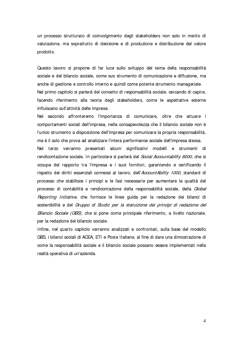 Anteprima della tesi: Il bilancio sociale d'impresa, Pagina 4