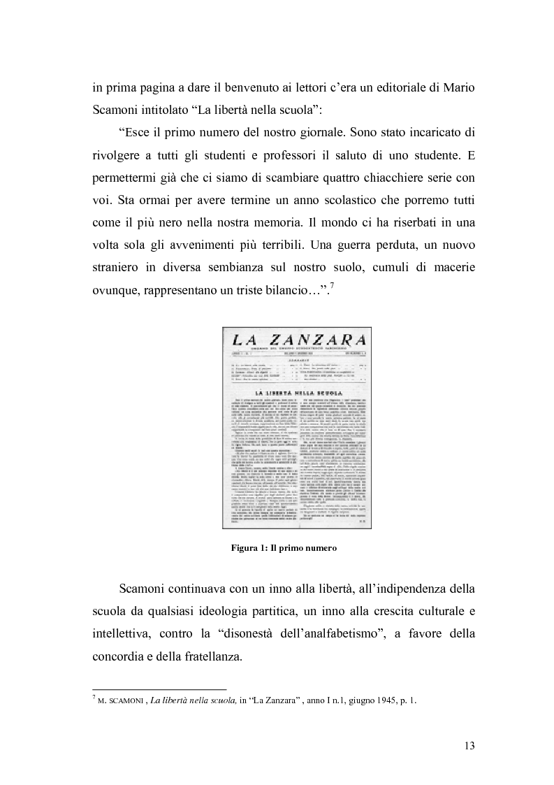 Anteprima della tesi: Il caso Zanzara: storia e cronaca, Pagina 11