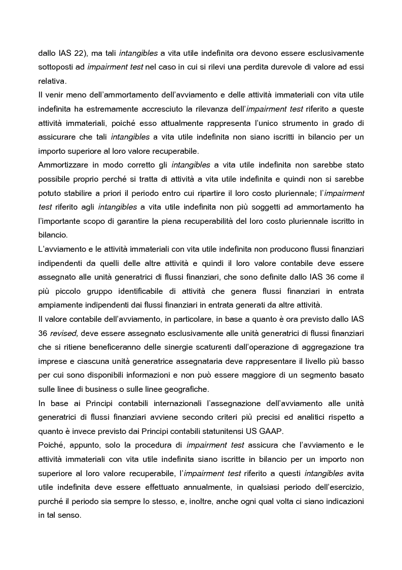Anteprima della tesi: IAS 36 e IAS 36 revised: un confronto, Pagina 2