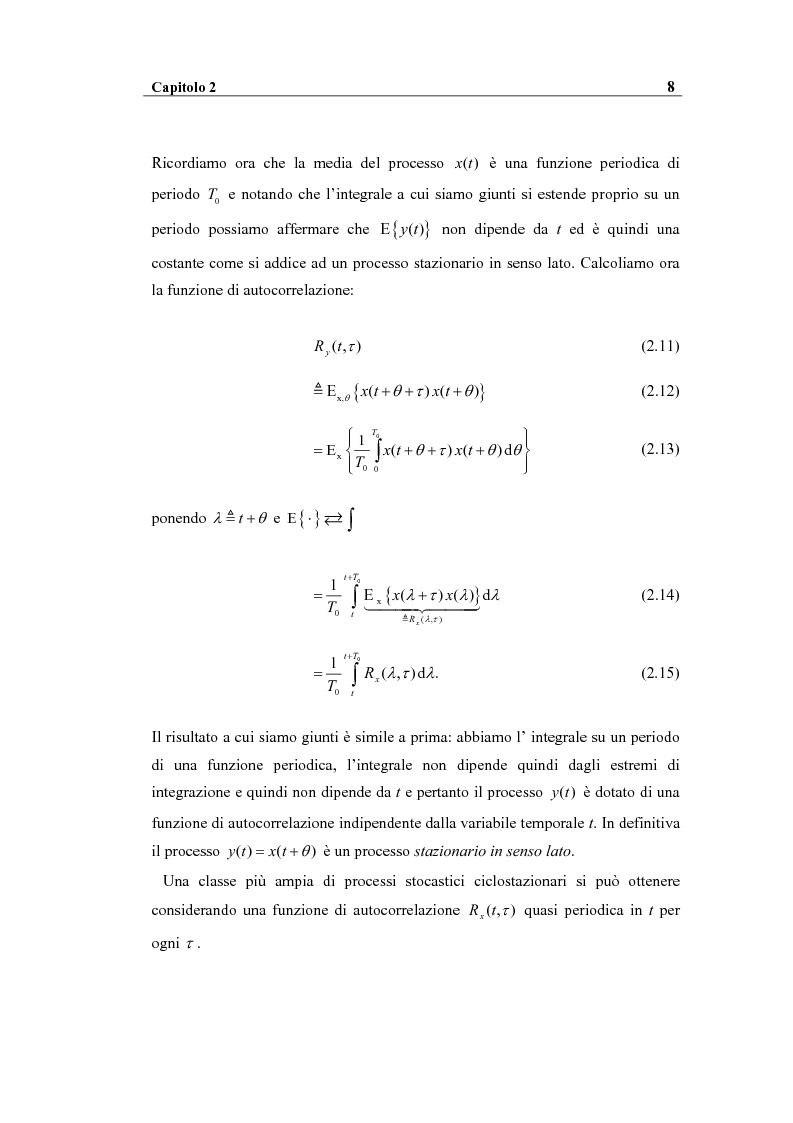 Anteprima della tesi: Analisi spettrale ciclica di segnali per telecomunicazioni: segnale ASK, Pagina 8
