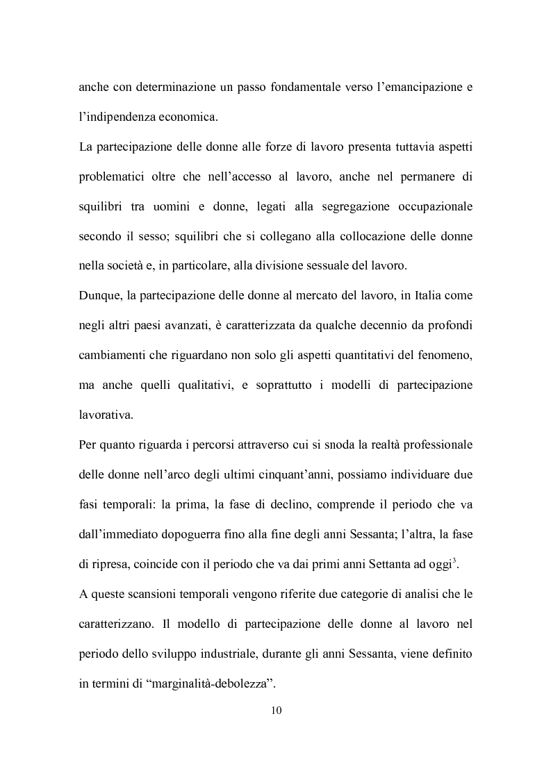 Anteprima della tesi: Delocalizzazione produttiva e occupazione femminile: il caso di un calzaturificio veronese, Pagina 6