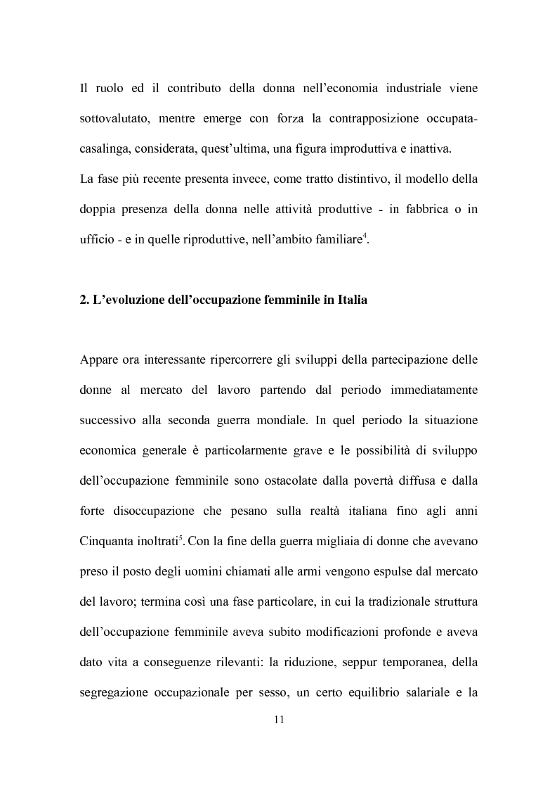 Anteprima della tesi: Delocalizzazione produttiva e occupazione femminile: il caso di un calzaturificio veronese, Pagina 7