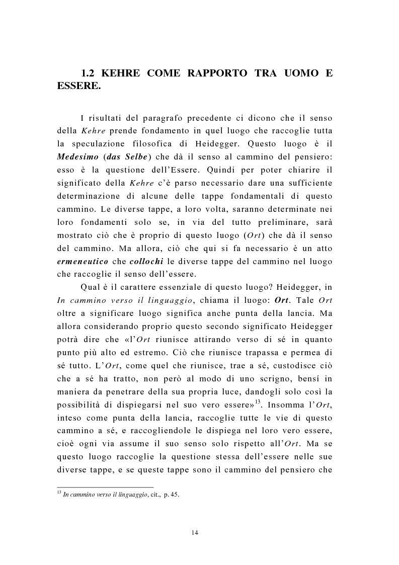 Anteprima della tesi: Martin Heidegger e il problema dell'opera d'arte: la questione ermeneutica, Pagina 13