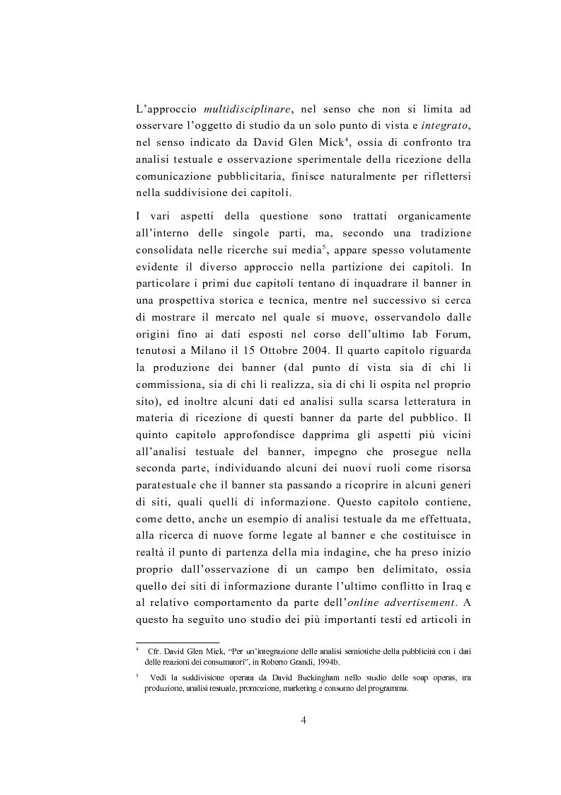 Anteprima della tesi: Ai confini del banner - Da risorsa economica a risorsa paratestuale e ritorno, Pagina 4