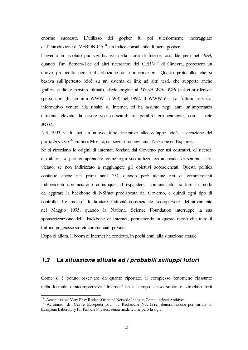 Anteprima della tesi: La distribuzione dei servizi di gestione del risparmio mediante Internet, Pagina 11