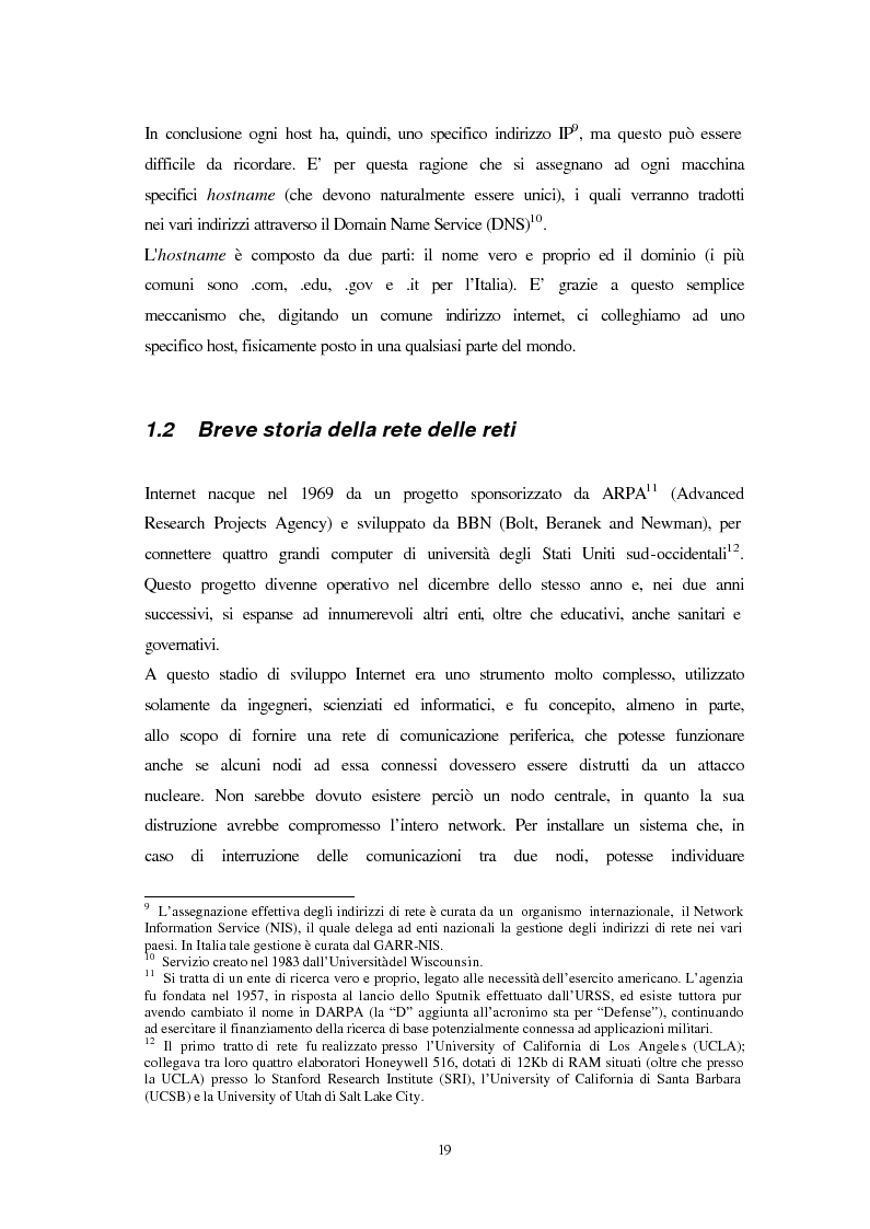 Anteprima della tesi: La distribuzione dei servizi di gestione del risparmio mediante Internet, Pagina 9