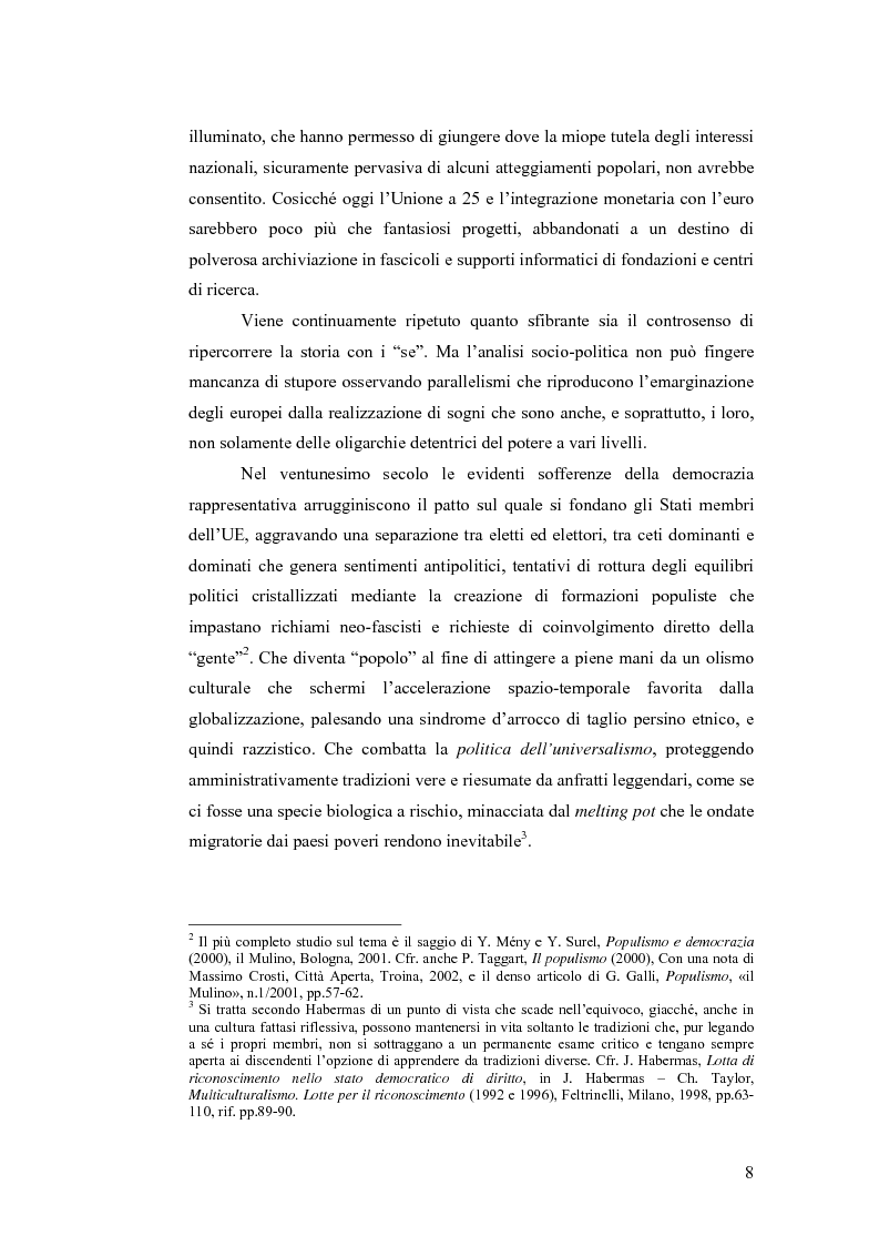 Anteprima della tesi: Le sfide dell'Unione Europea, Pagina 3