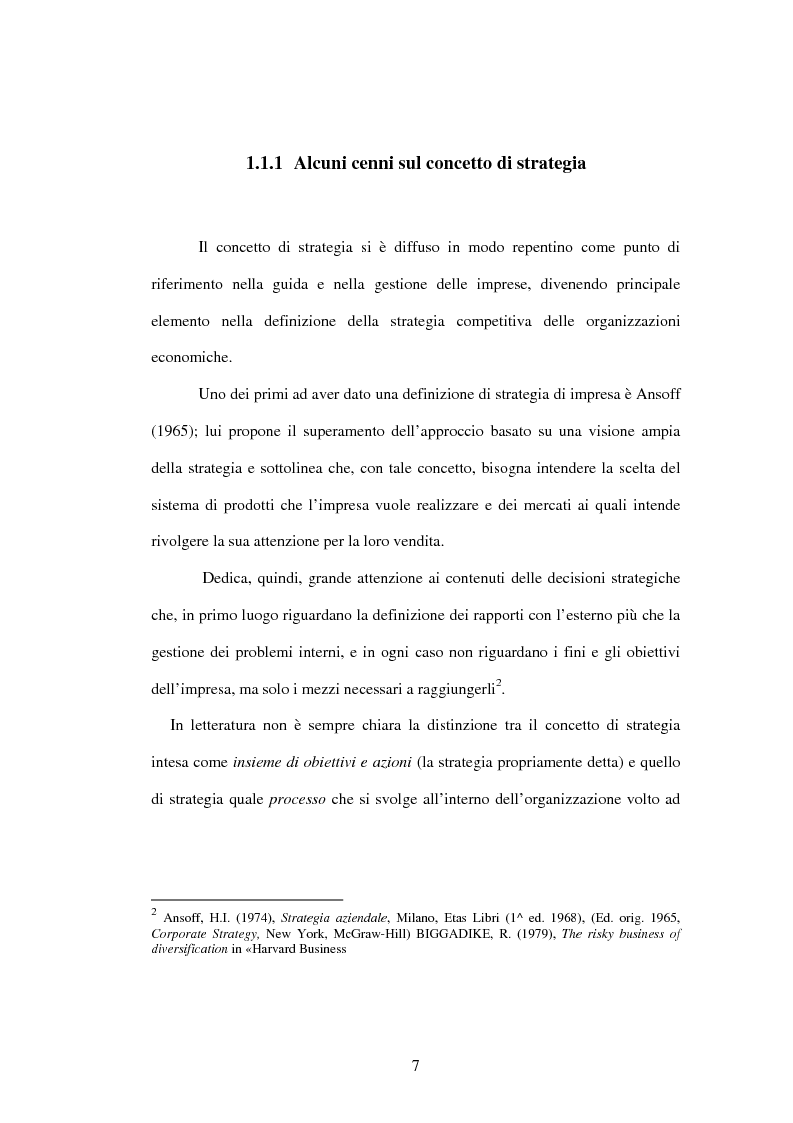 Anteprima della tesi: La strategia del valore delle aziende alberghiere: il caso Hilton Sorrento Palace, Pagina 4