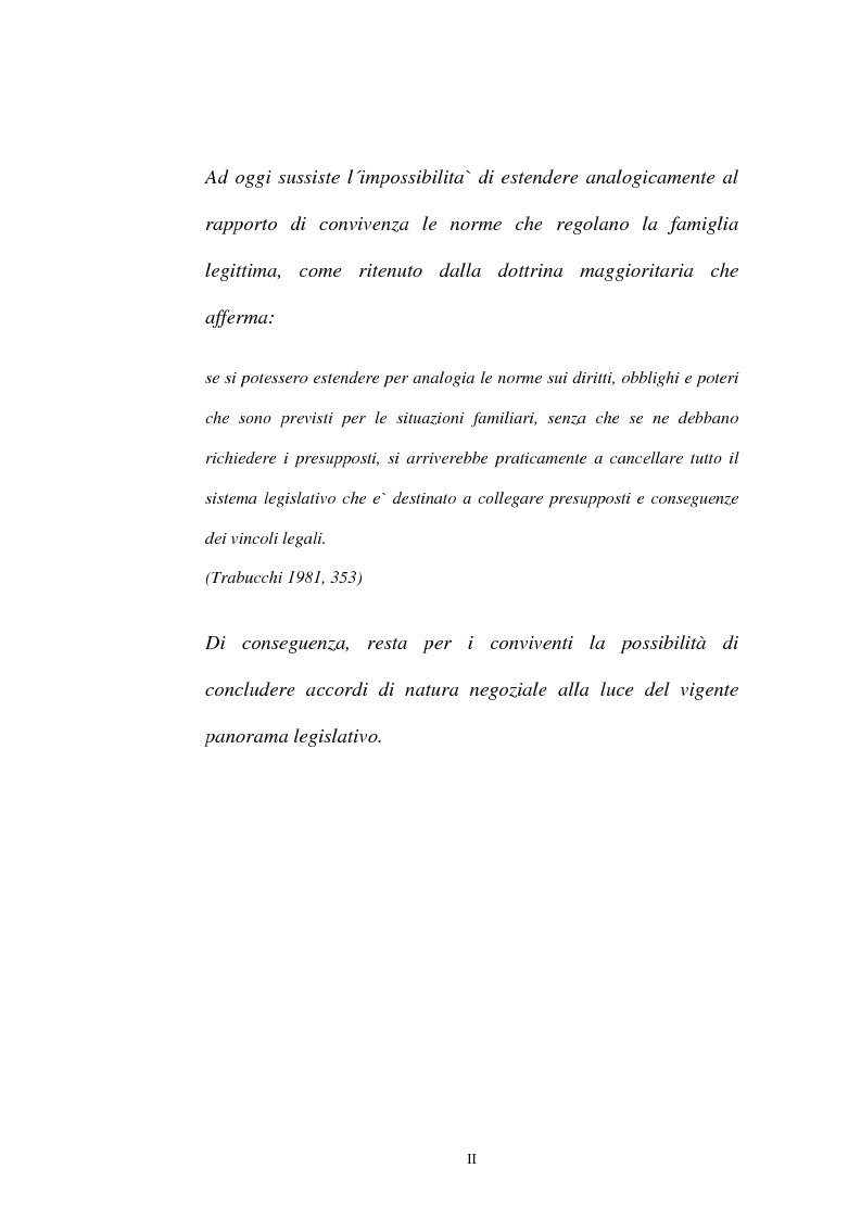 Anteprima della tesi: I contratti regolatori della convivenza, Pagina 2