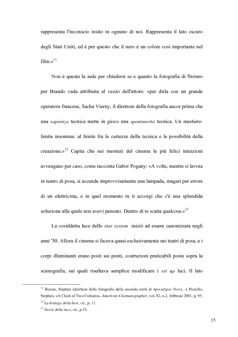 Anteprima della tesi: La Luce naturale al Cinema. Barry Lyndon e I Giorni del Cielo, Pagina 13