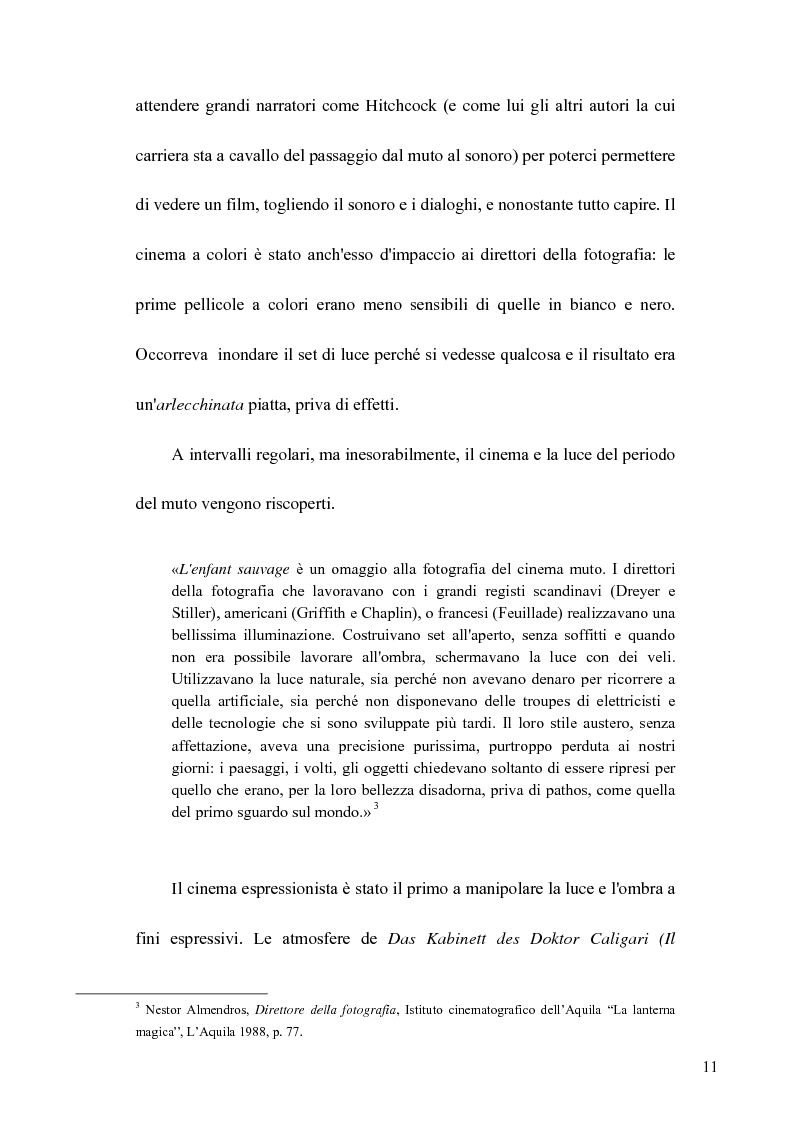 Anteprima della tesi: La Luce naturale al Cinema. Barry Lyndon e I Giorni del Cielo, Pagina 9