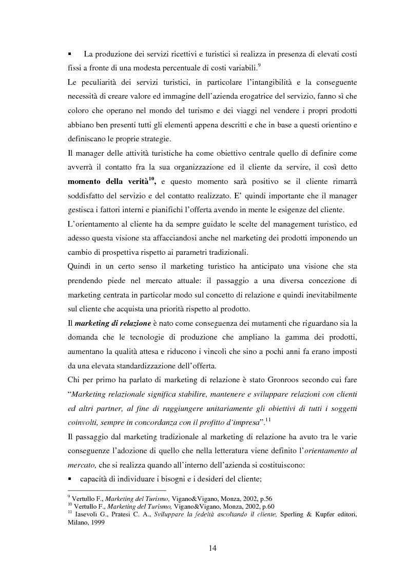 Anteprima della tesi: L'impatto delle nuove tecnologie e del web nell'impresa alberghiera, Pagina 14