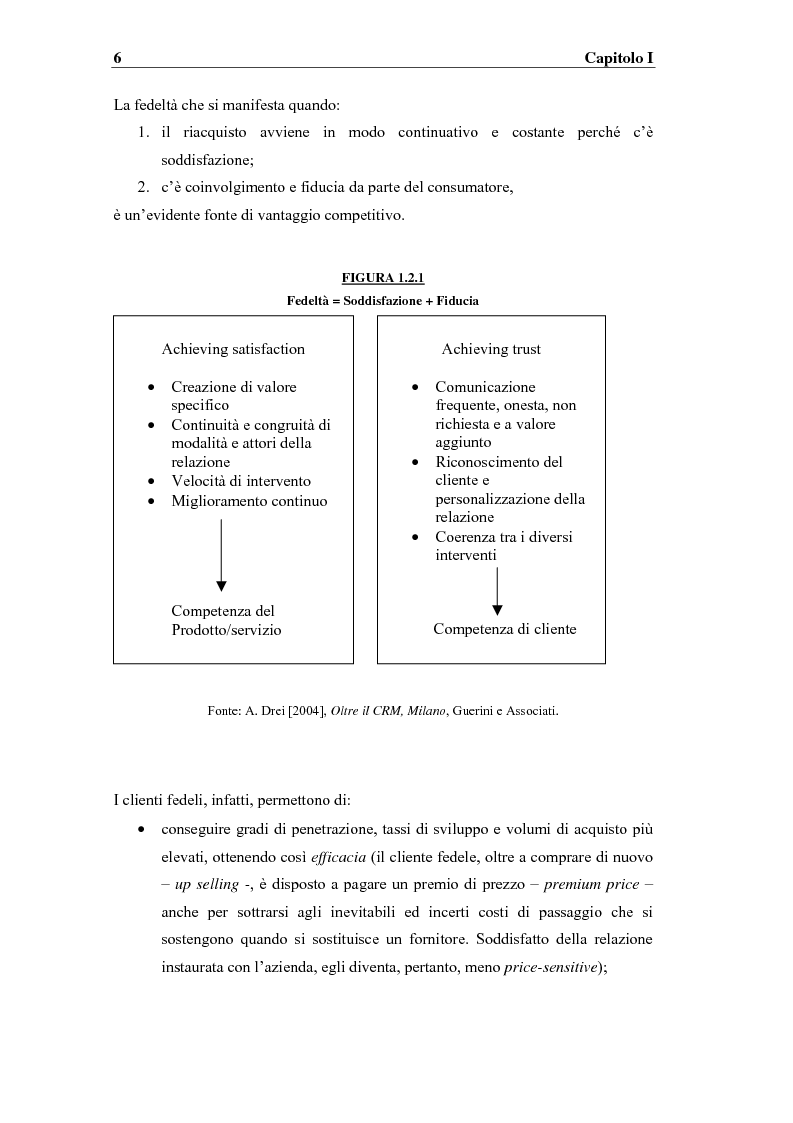 Anteprima della tesi: I sistemi competitivi e le strategie di CRM nel settore bancario. Il caso BNL, Pagina 9