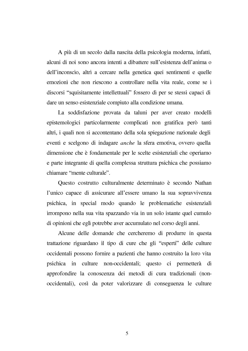 Anteprima della tesi: Possessioni e psicopatologie: una indagine etnopsichiatrica, Pagina 2