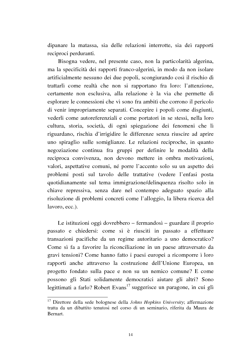 Anteprima della tesi: Le migrazioni franco-algerine prima e dopo l'11 settembre, Pagina 12