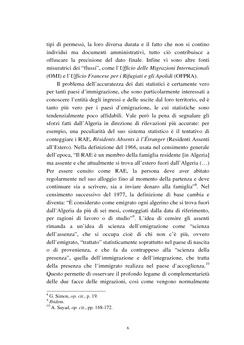 Anteprima della tesi: Le migrazioni franco-algerine prima e dopo l'11 settembre, Pagina 4