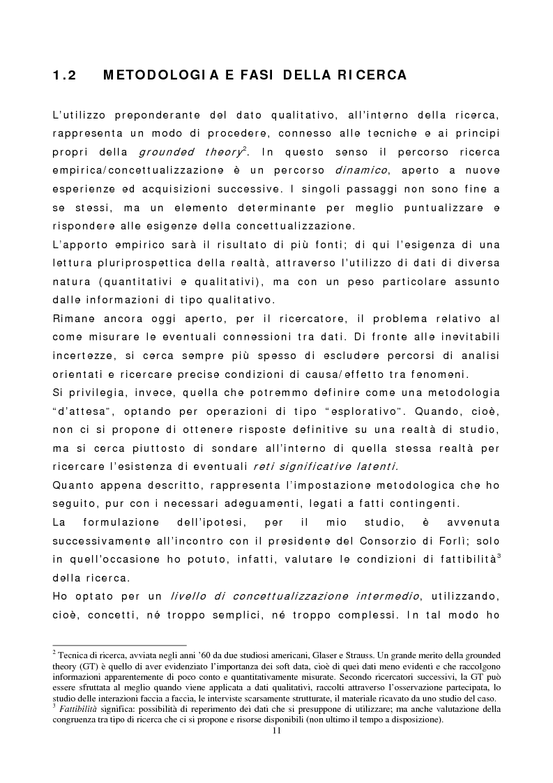 Anteprima della tesi: Cooperazione sociale e qualità dei servizi, Pagina 7