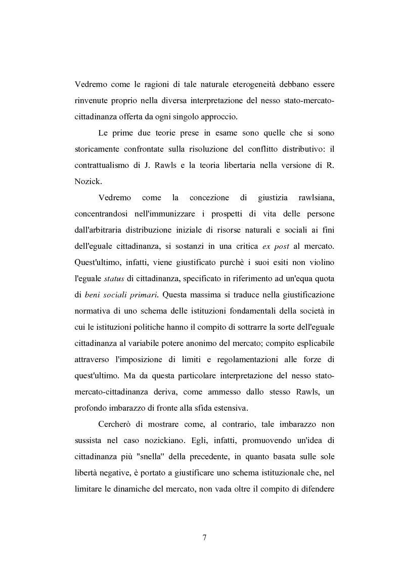 Anteprima della tesi: Globalizzazione e teorie della giustizia, Pagina 7