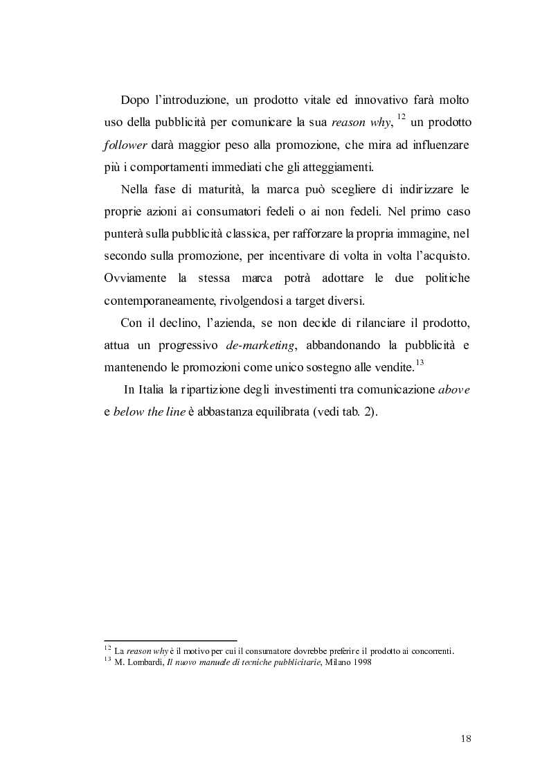 Anteprima della tesi: Elaborazione di una campagna pubblicitaria per il lancio di un quotidiano economico, Pagina 15