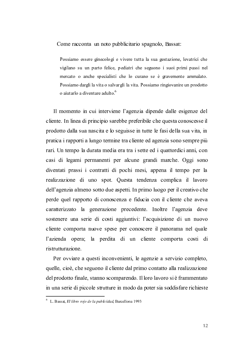 Anteprima della tesi: Elaborazione di una campagna pubblicitaria per il lancio di un quotidiano economico, Pagina 9