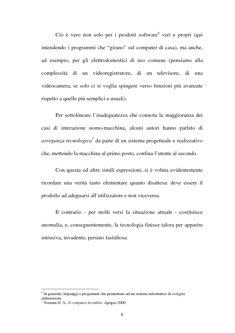 Anteprima della tesi: Proposta di una nuova metodologia per la valutazione dell'usabilità dei siti web, Pagina 6