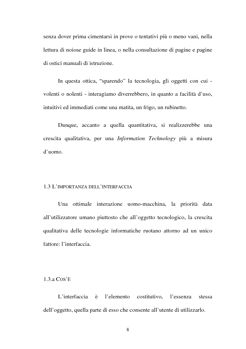 Anteprima della tesi: Proposta di una nuova metodologia per la valutazione dell'usabilità dei siti web, Pagina 8
