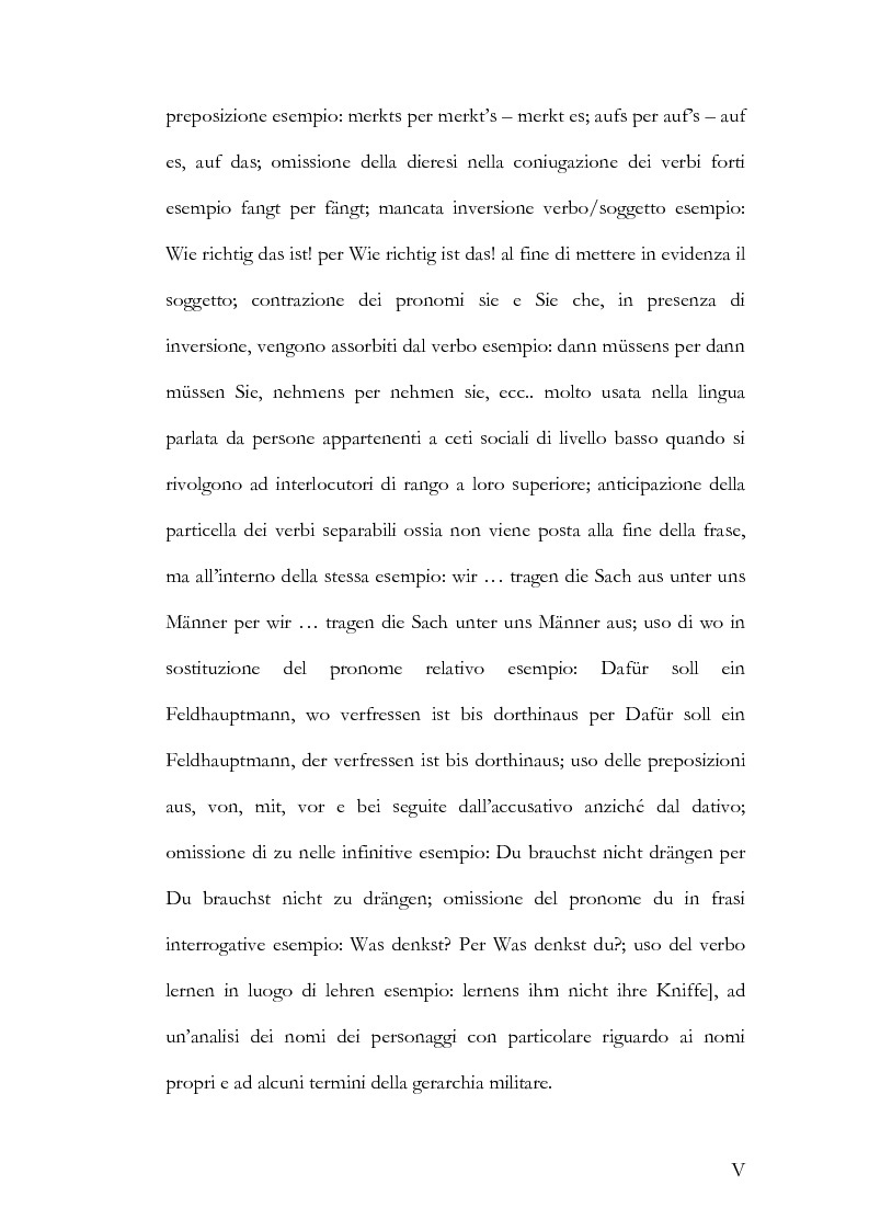 Anteprima della tesi: Alcuni aspetti delle traduzioni italiane di Mutter Courage und ihre Kinder di Bertolt Brecht, Pagina 5